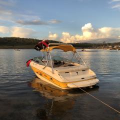 Big Air Cuda tower - 2005 Chaparral 221 SSI - Polished Aluminum - wakeboard tower