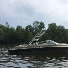 Big Air Cuda Tower - 1994 Chris Craft 197 Concept - Polished Aluminum - wakeboard tower