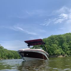 Big Air Cuda Tower and Tube Top Bimini- 2009 Tahoe Q7i (1)