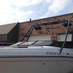 Big Air Fusion Tower - 2003 Crownline 225 LPX -Brushed Stainless Steel - Wakeboard tower (2)
