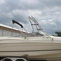 Big Air Fusion Tower - 2003 Regal 2600 - Brushed Stainless Steel - Wakeboard tower
