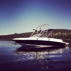 Big Air H2O Tower - Bayliner - brushed finsih - stainless steel - wakeboard tower