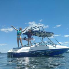 Big Air H2O.3 - 1995 Chris Craft Concept 18 - Stainless Steel - Wakeboard tower (2)