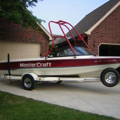 Big Air H2O Tower -  Mastercraft - Red - stainless steel - wakeboard tower