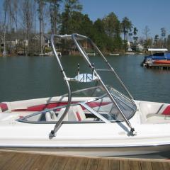 Big Air H2O Tower - Rinker - brushed finsih - stainless steel - wakeboard tower