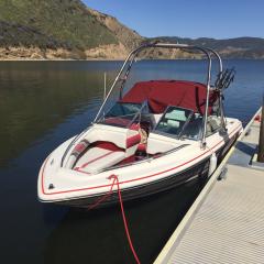 Big Air H2O tower - 1990 Sea Ray 150 - Stainless Steel - wakeboard tower (1)