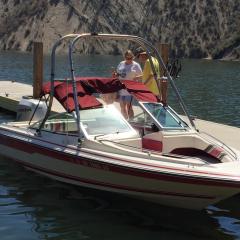 Big Air H2O tower - 1990 Sea Ray 150 - Stainless Steel - wakeboard tower (2)