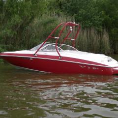 Big Air H2O Tower - VIP - red - stainless steel wakeboard tower