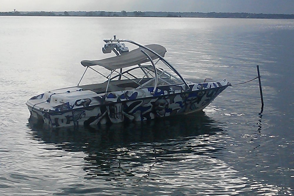 Big Air Ice Tower- Bayliner - 185 - polished - aluminium - wakeboard tower