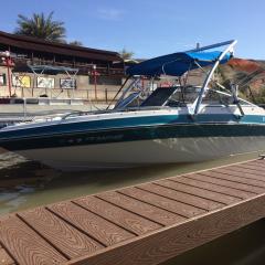 Big Air Ice tower - 1992 Four Winns - Polished Aluminum - Wakeboard tower (2)