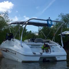 Big Air Ice Tower - 2000 Mariah Jubilee Z244 - Polished Aluminum - Wakeboard tower (2)