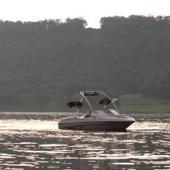 Big Air Storm tower - 2004 Glastron SX175 - Polished Aluminum - Wakeboard tower (3)