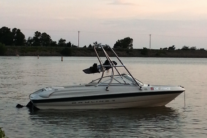 Big Air H2O Tower - Bayliner - 2000 1750 Capri - stainless steel - wakeboard tower