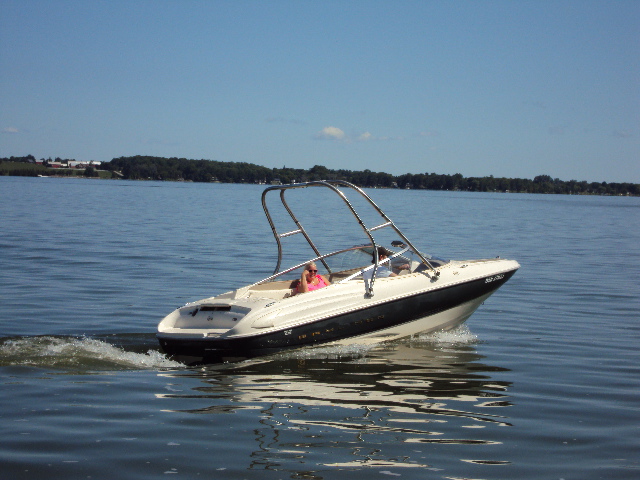 Big Air H2O Tower - Bayliner - brushed - stainless steel - wakeboard tower