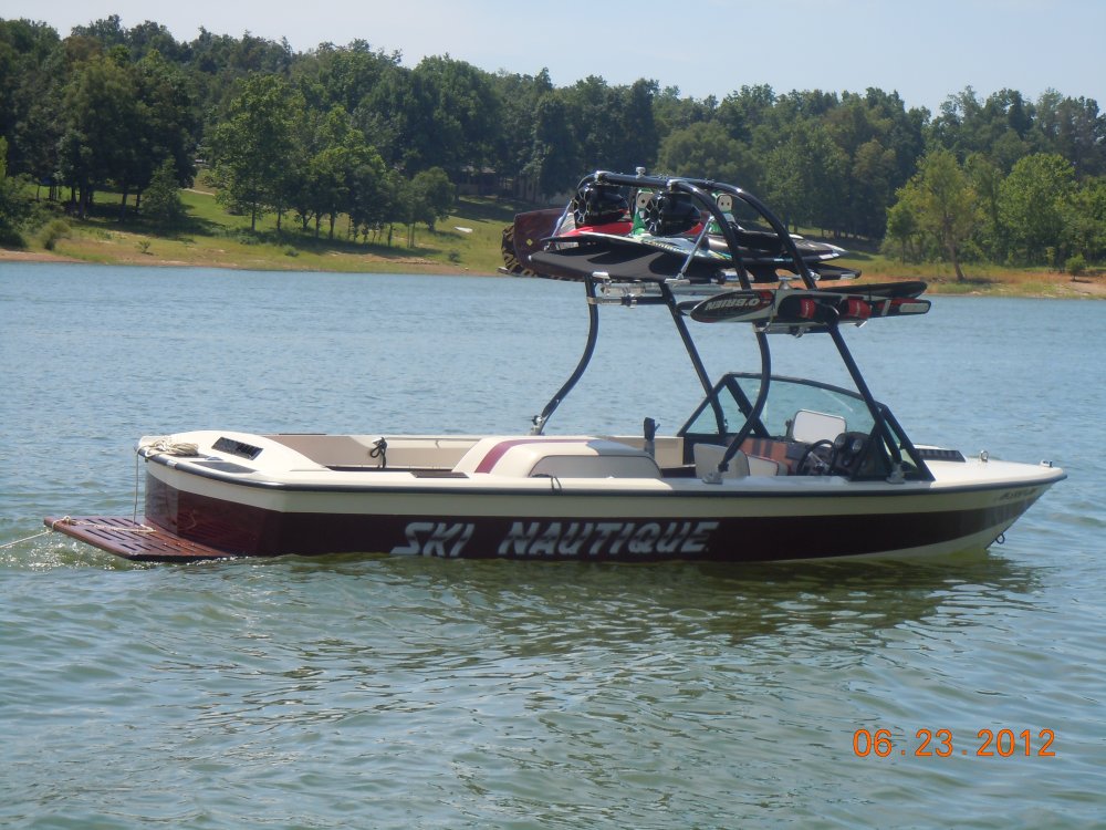 Big Air H2O Tower - Correct Craft Ski Nautique - black - wakeboard racks - stainless steel - wakeboard tower