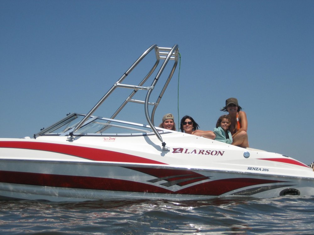 Big Air H2O Tower - Larson - Senza 206 - Stainless Steel - wakeboard tower