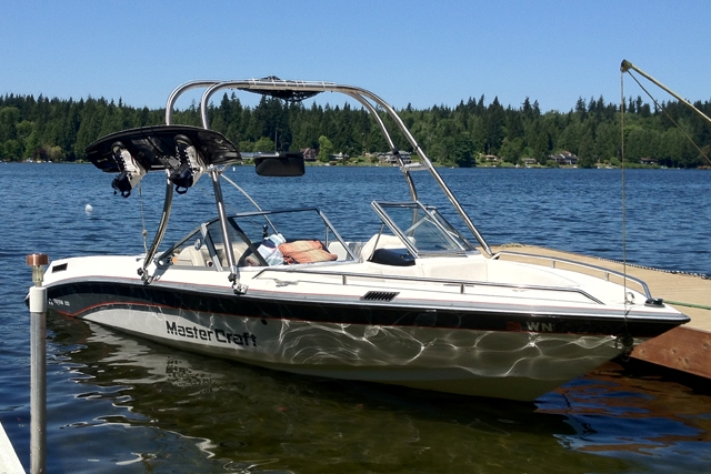 Big Air H2O - 1988 Tristar - Stainless Steel - Wakeboard Tower