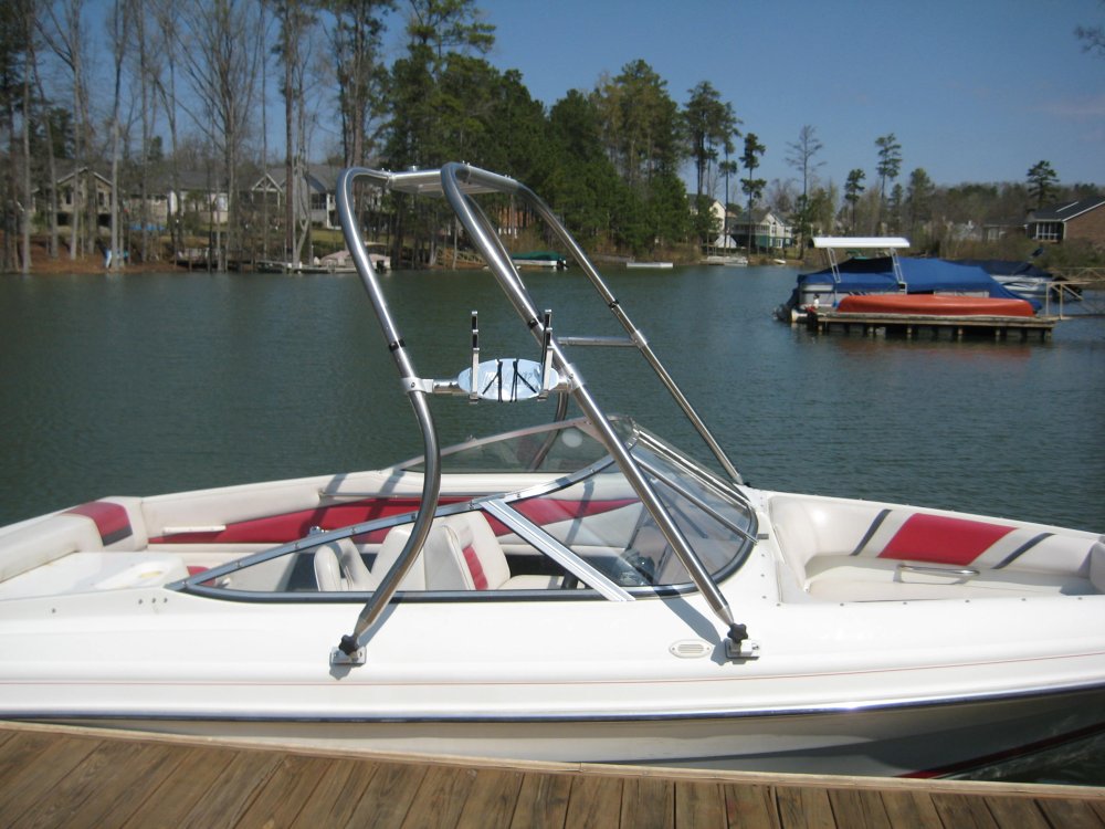 Big Air H2O Tower - Rinker - brushed finsih - stainless steel - wakeboard tower