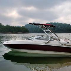 Big Air Cuda Tower and Super Shadow Bimini - 2001 Bryant 214 (1)