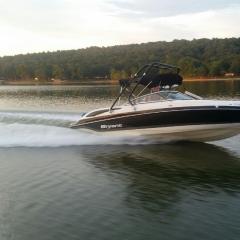 Big Air Cuda tower - 2009 Bryant - Polished Aluminum - wakeboard tower