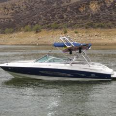 Big Air Cuda Tower - Chaparral - polished - aluminium - wakeboard tower