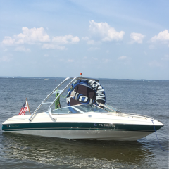 Big Air Cuda Tower - 1994 Chris Craft 197 Concept - Polished Aluminum - Wakeboard tower