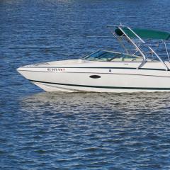 Big Air Cuda tower-2000 Chris Craft 210 - Polished Aluminum - wakeboard tower (1)