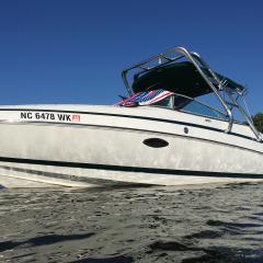 Big Air Cuda tower-2000 Chris Craft 210 - Polished Aluminum - wakeboard tower (2)
