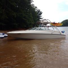 Big Air Cuda Tower - 2001 Crownline - 202br - Polished Aluminum - Wakeboard Tower