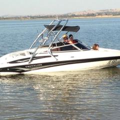 Big Air Cuda Tower - Crownline  - polished - aluminium - wakeboard tower