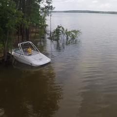 Big Air Cuda Tower - 2006 Four Winns 240 Horizon - Polished ALuminum- wakeboard tower (3)