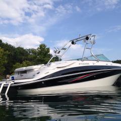 Big Air Cuda tower - 2009 Four Winns - H260 - Aluminum - Wakeboard tower