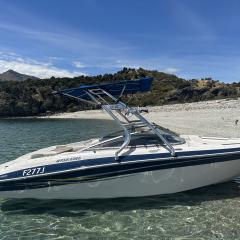 Big Air Cuda tower and Super Shadow Bimini - 2005 Four Winns H200 (1)