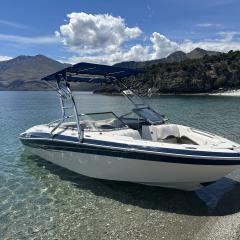 Big Air Cuda tower and Super Shadow Bimini - 2005 Four Winns H200 (3)