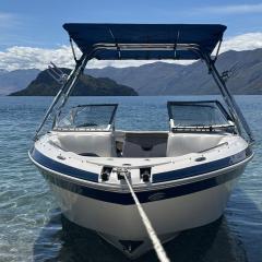 Big Air Cuda tower and Super Shadow Bimini - 2005 Four Winns H200 (4)