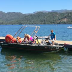 Big Air Cuda Tower - Jetcraft boat - Polished Aluminum - wakeboard tower (2)