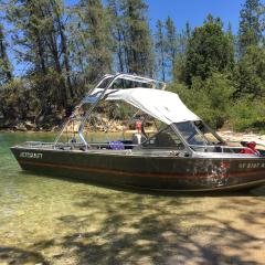 Big Air Cuda Tower - Jetcraft boat - Polished Aluminum - wakeboard tower (4)