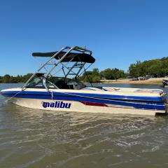 Big Air Cuda tower (reverse mounted)-and Big Air Collapsible Bimini-2000 Malibu Sunsetter (1)