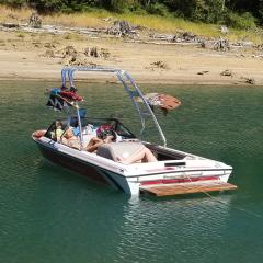 Big Air Cuda tower - 1989 Sanger DX - Polished Aluminum (2)