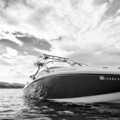 Big Air Cuda tower - 2012 SeaDoo Challanger 210 SE - Polished Aluminum - Wakeboard tower (2)