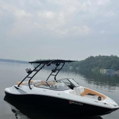 Big Air Cuda tower and Super Shadow Bimini- 2010 SeaDoo Challenger 210 (1)