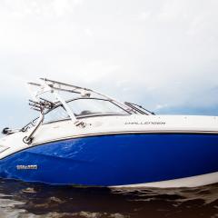 Big Air Cuda tower - 2012 Seadoo Challenger 210 SE - Polished Aluminum - Wakeboard tower