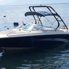Big Air Cuda - SeaRay - 210 - Black Aluminum - Wakeboard tower (1)