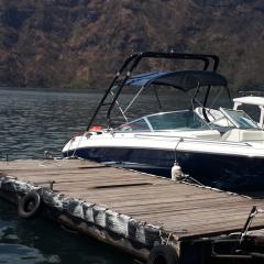 Big Air Cuda - SeaRay - 210 - Black Aluminum - Wakeboard tower (2)
