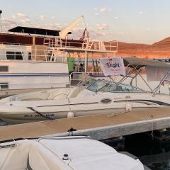 Big Air Cuda Tower - 2000 SeaRay 240 Sundeck - Polished aluminum - wakeboard tower