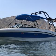 Big Air Cuda Tower - 2015 SeaRay 21SPX - Black Aluminum - Wakeboard tower (1)