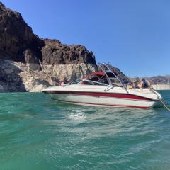 Big Air Cuda tower - 1991 Sea Ray 225br - Polished Aluminum - wakeboard tower