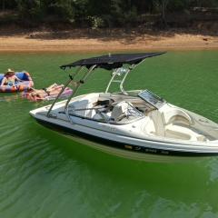 Big Air Cuda tower and Tube Top Bimini - Seaswirl 190 (1)