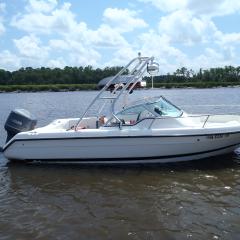 Big Air Cuda Tower - Ski Centurion - polished - aluminium - wakeboard tower