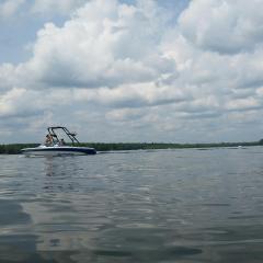 Big Air Cuda tower - 1991 Ski Supreme - Black Aluminum - wakeboard tower
